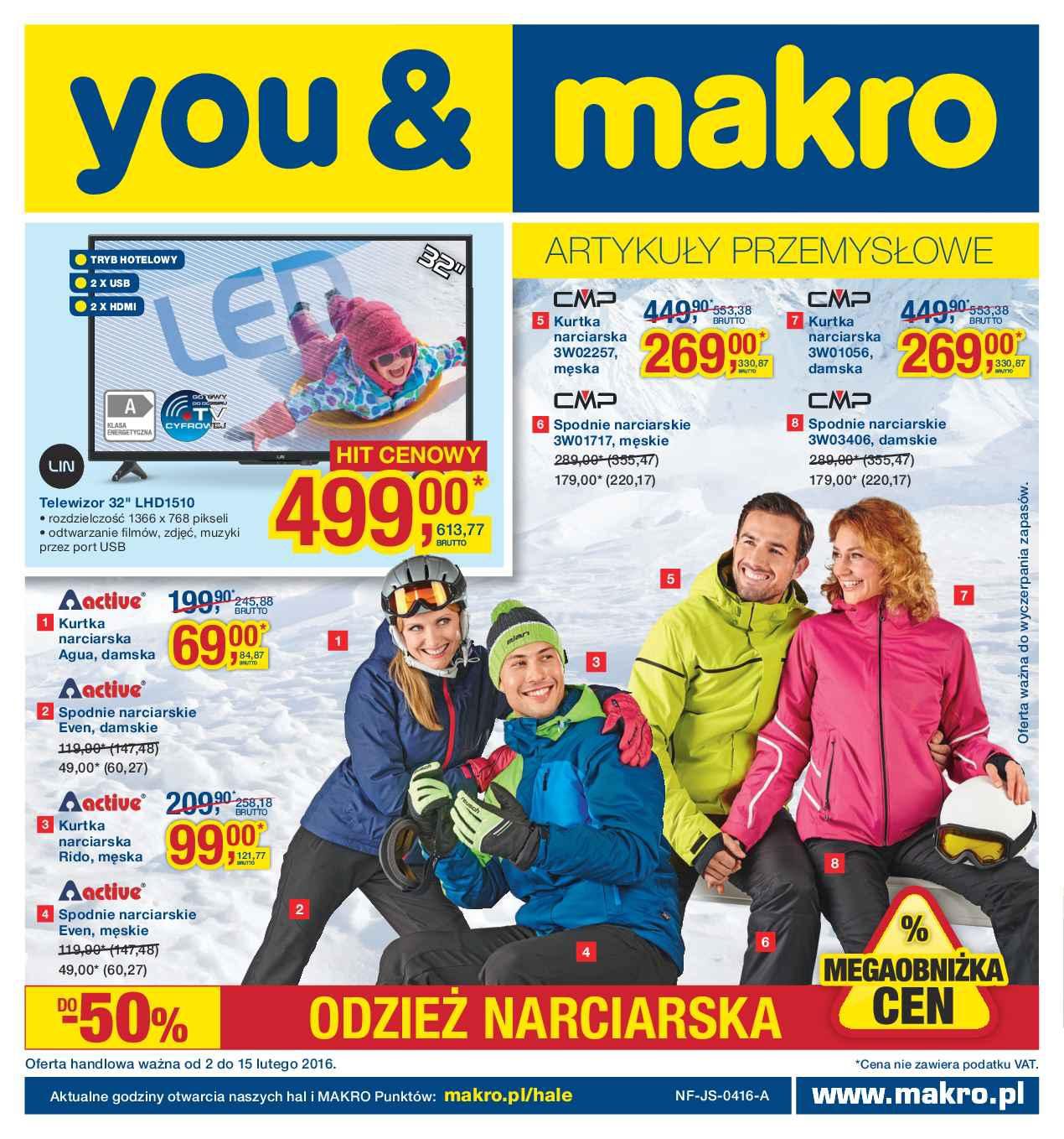Gazetka promocyjna MAKRO do 15/02/2016 str.0