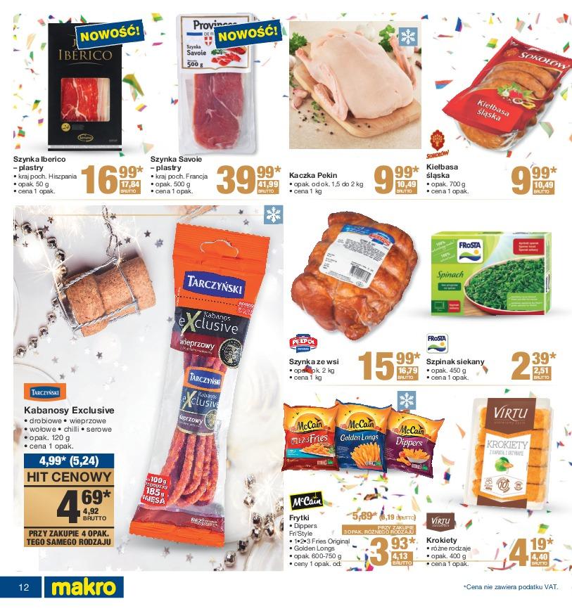 Gazetka promocyjna MAKRO do 31/12/2016 str.12