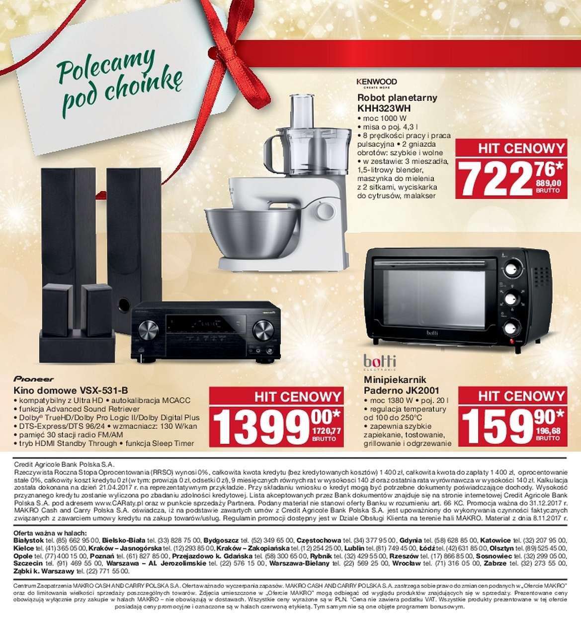 Gazetka promocyjna MAKRO do 04/12/2017 str.16