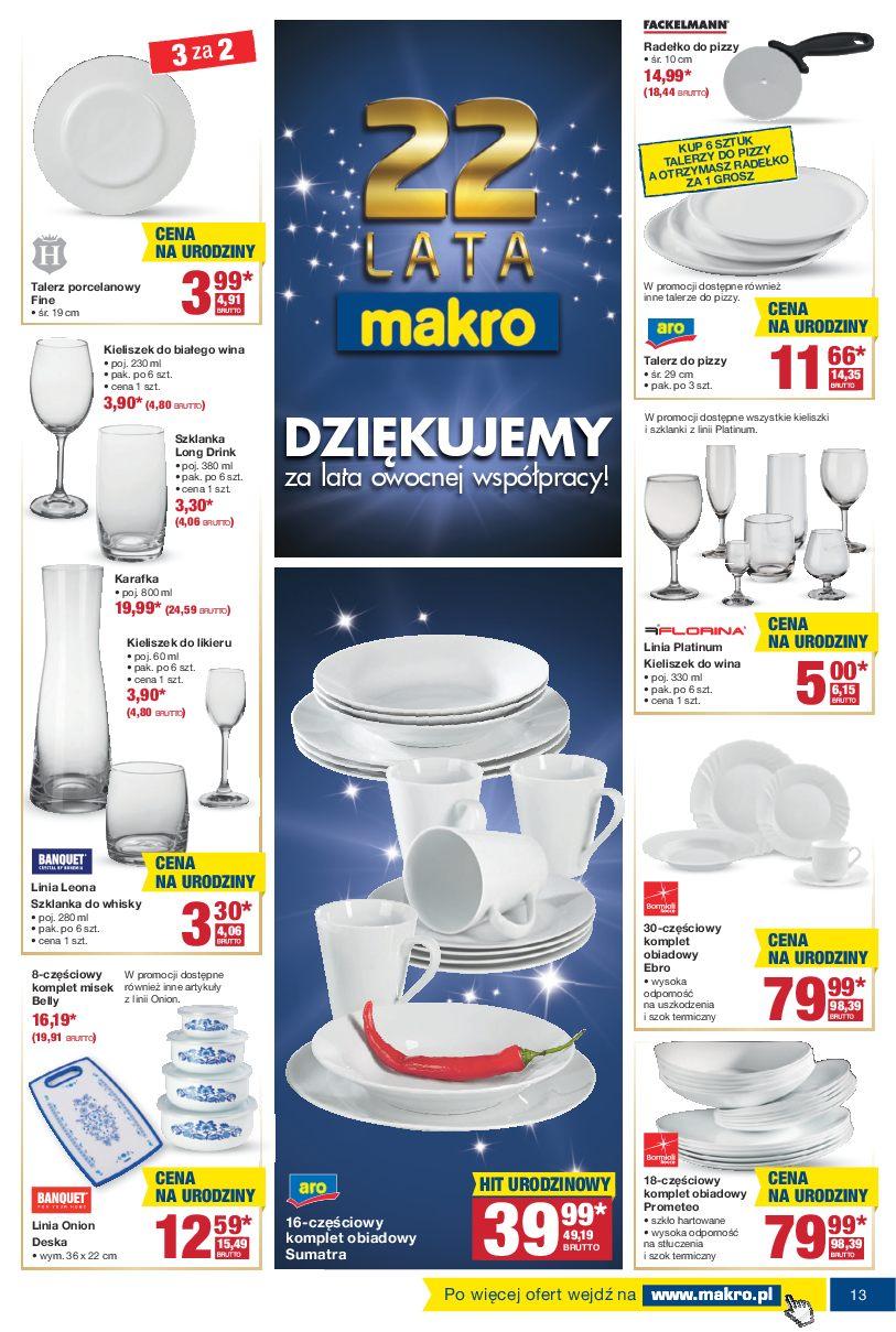 Gazetka promocyjna MAKRO do 10/10/2016 str.13