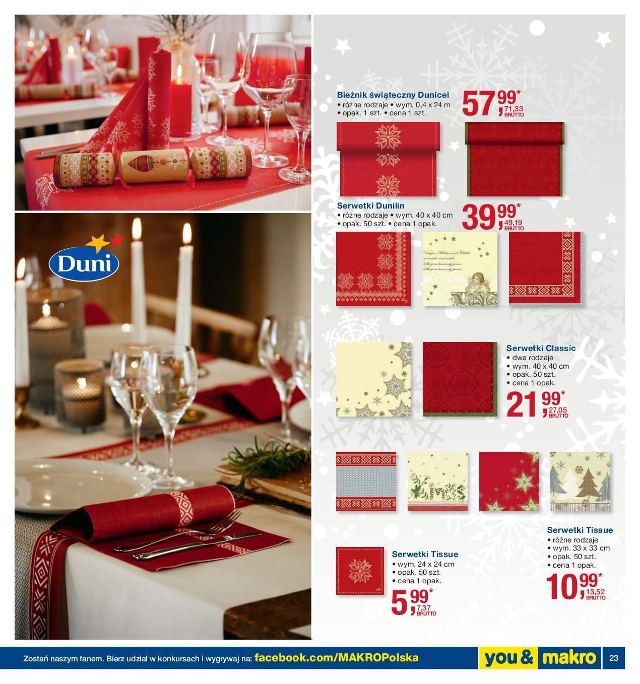 Gazetka promocyjna MAKRO do 24/12/2015 str.23