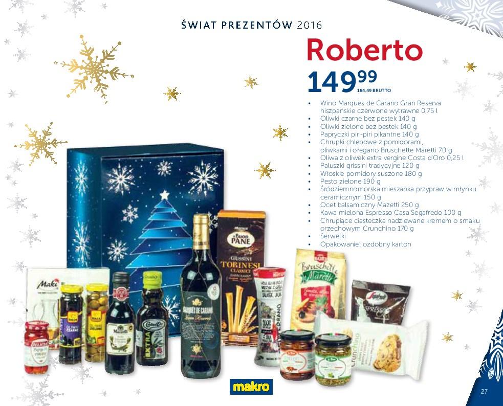 Gazetka promocyjna MAKRO do 24/12/2016 str.27