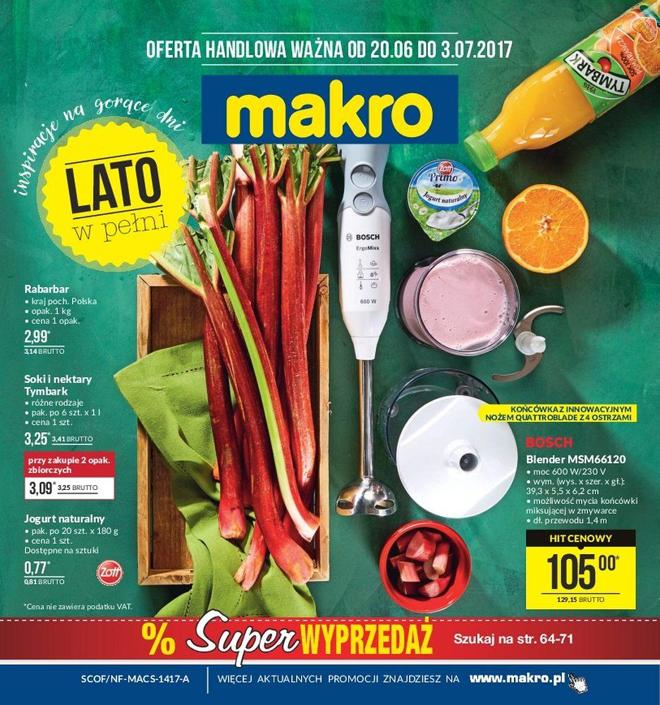 Gazetka promocyjna MAKRO do 03/07/2017 str.0