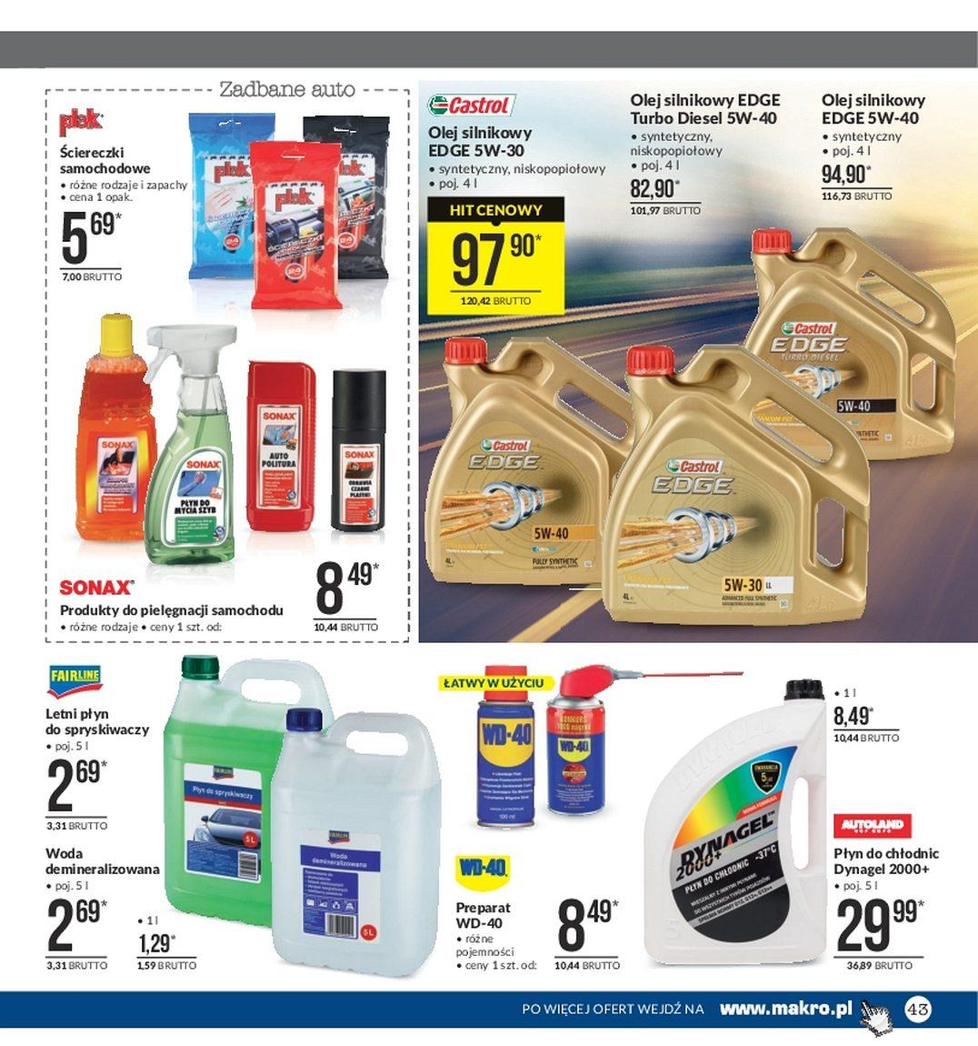 Gazetka promocyjna MAKRO do 14/08/2017 str.43