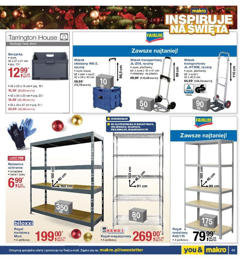 Gazetka promocyjna MAKRO do 24/12/2015 str.49