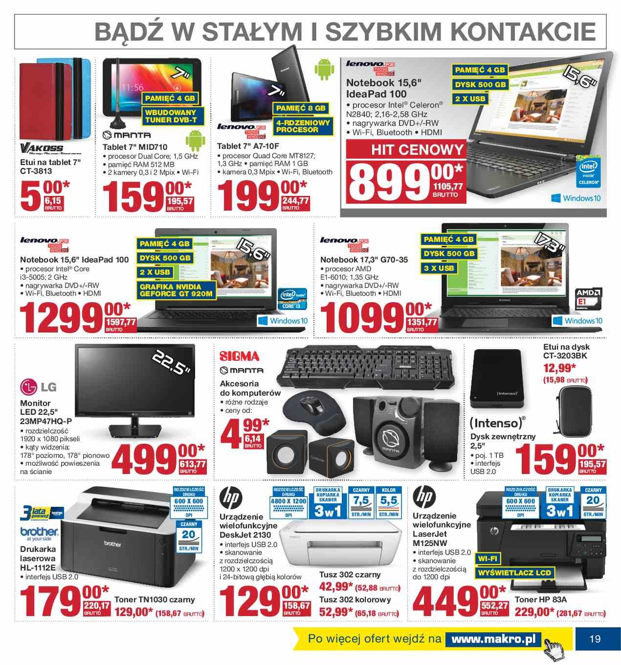 Gazetka promocyjna MAKRO do 15/08/2016 str.19