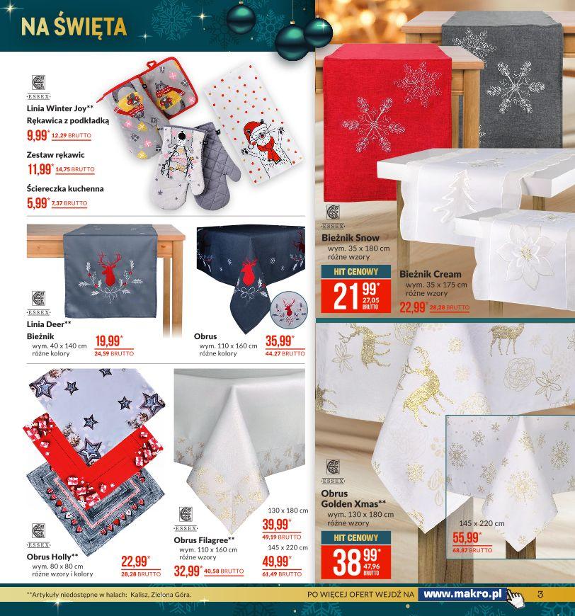 Gazetka promocyjna MAKRO do 16/12/2019 str.3