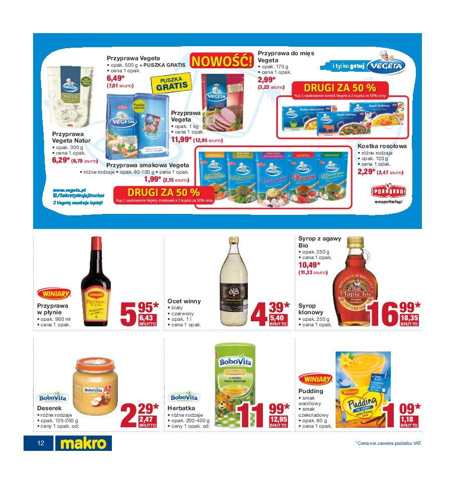 Gazetka promocyjna MAKRO do 29/08/2016 str.12