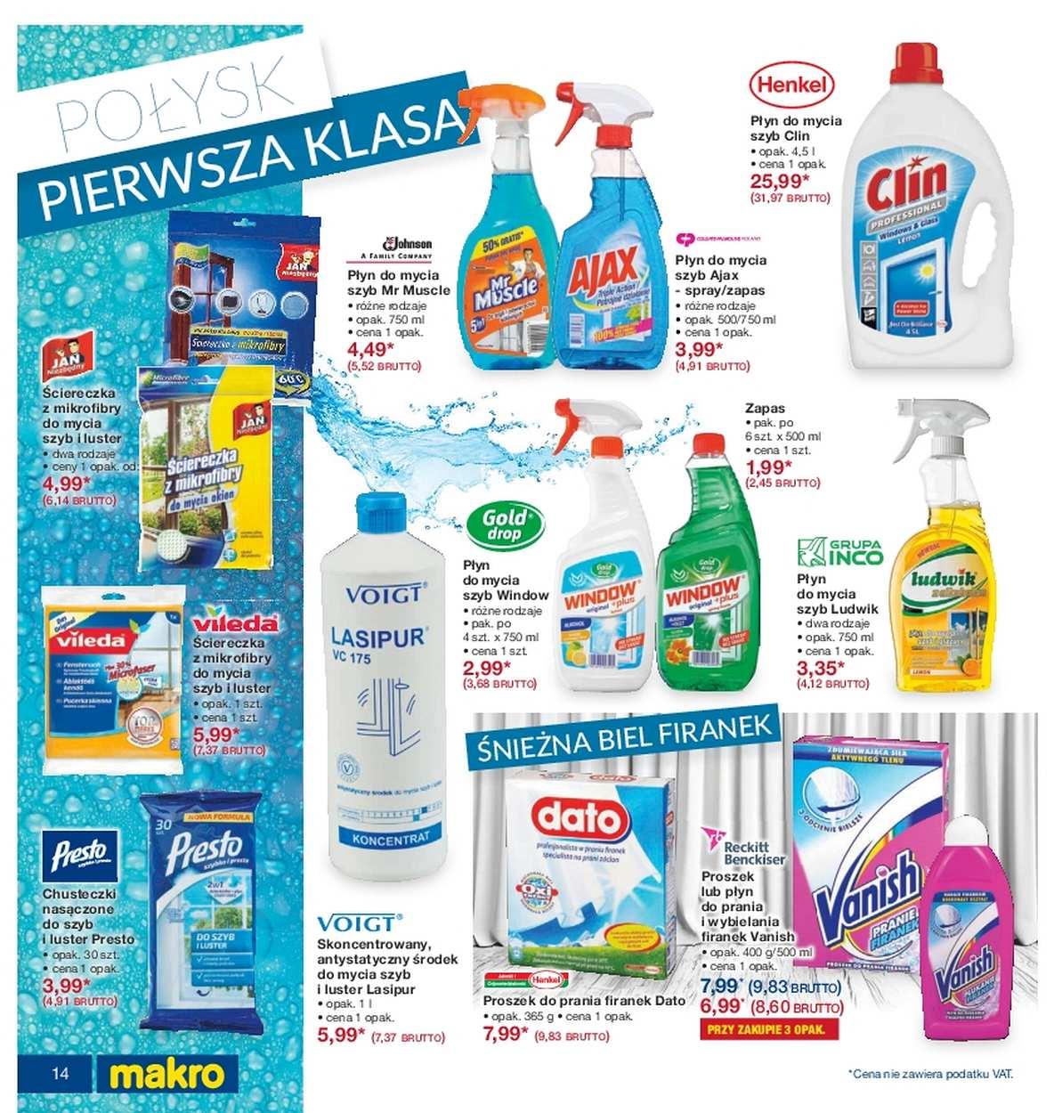 Gazetka promocyjna MAKRO do 06/11/2017 str.14