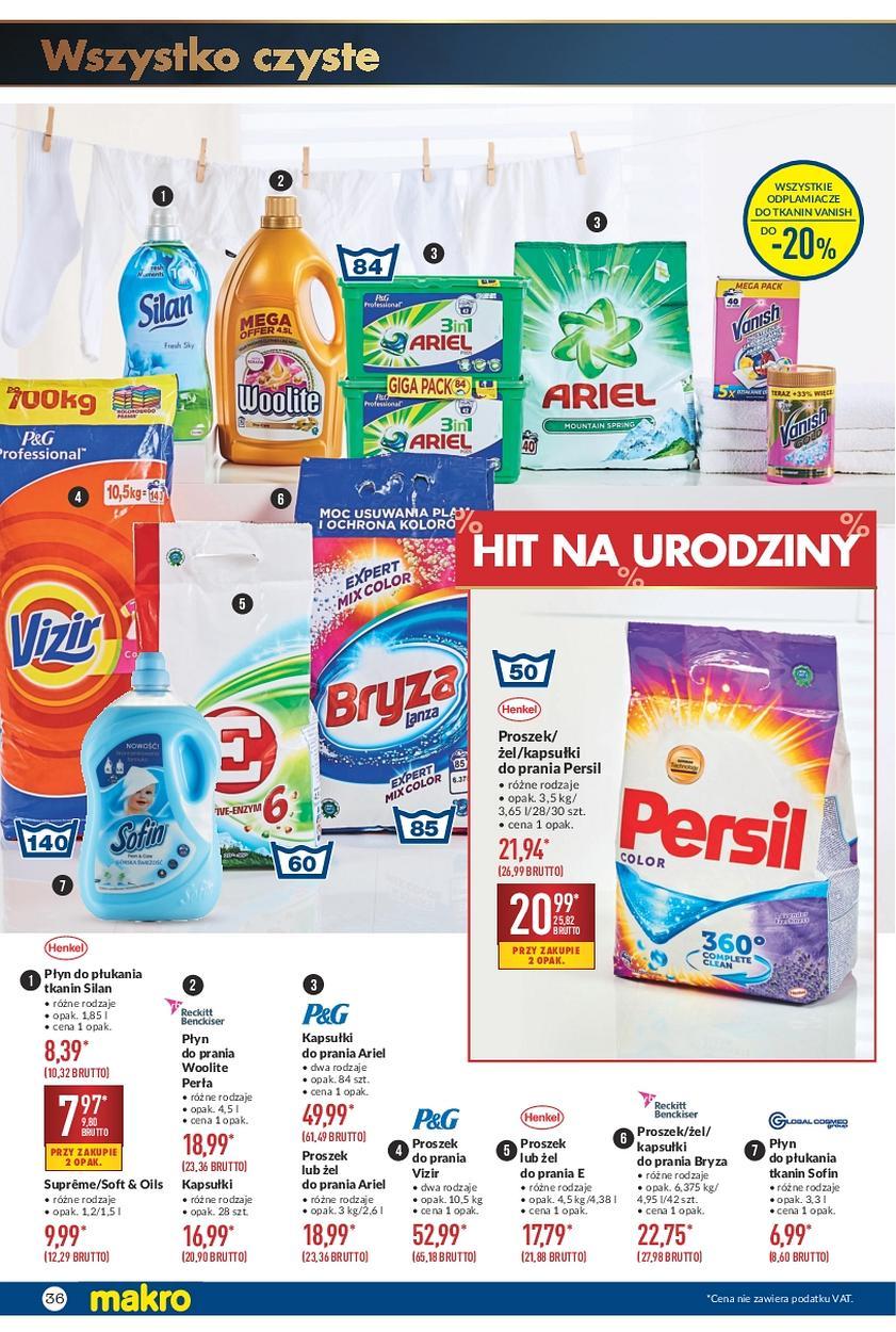 Gazetka promocyjna MAKRO do 09/10/2017 str.36