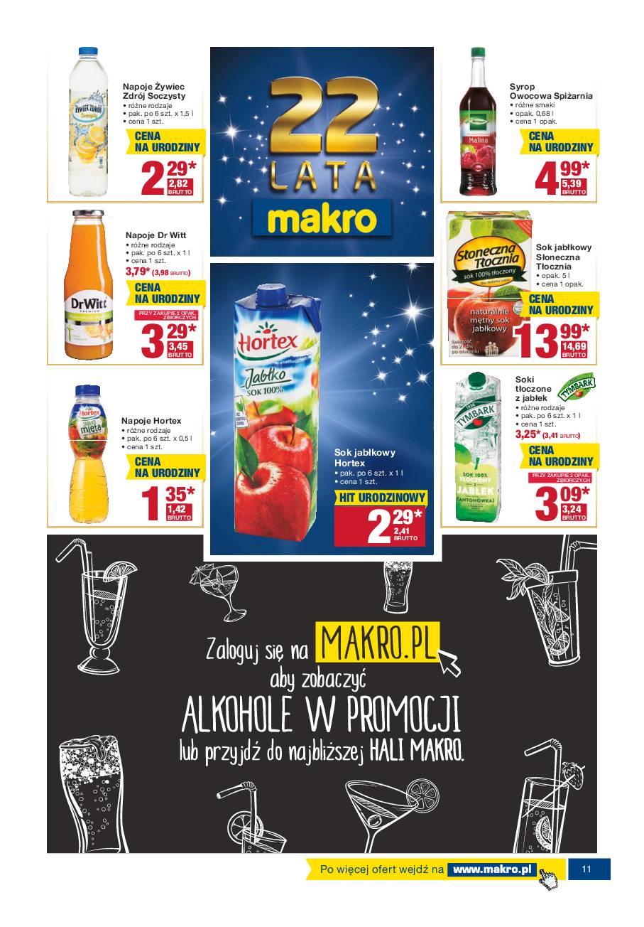 Gazetka promocyjna MAKRO do 10/10/2016 str.11