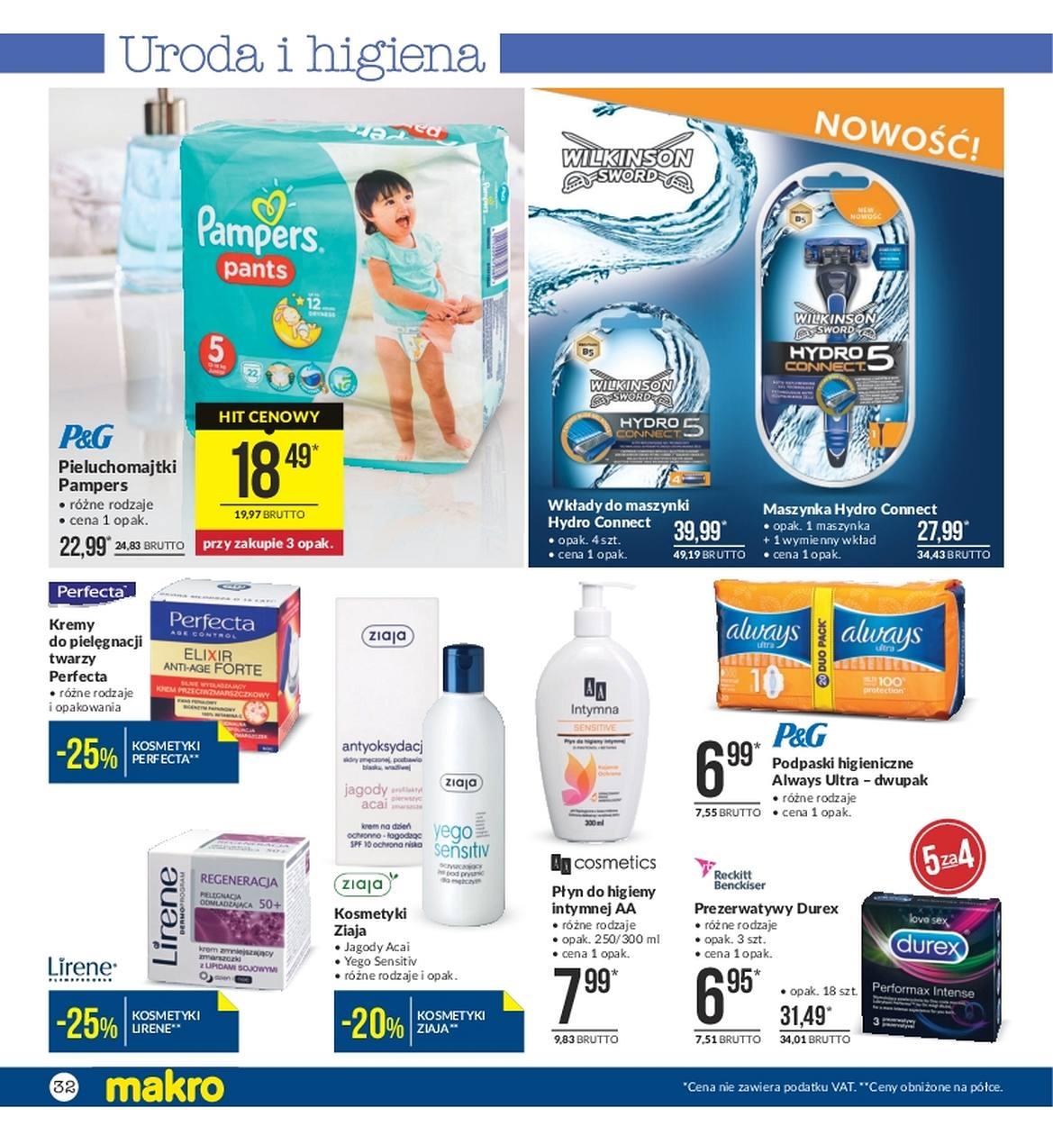 Gazetka promocyjna MAKRO do 06/11/2017 str.32