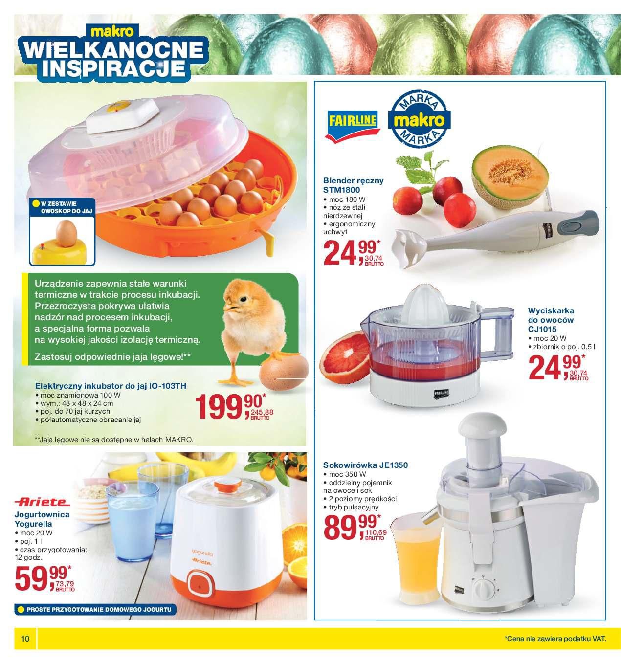 Gazetka promocyjna MAKRO do 28/03/2016 str.10