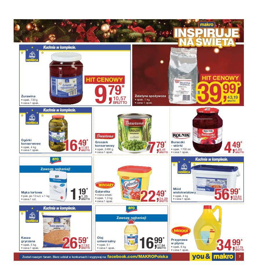 Gazetka promocyjna MAKRO do 24/12/2015 str.7