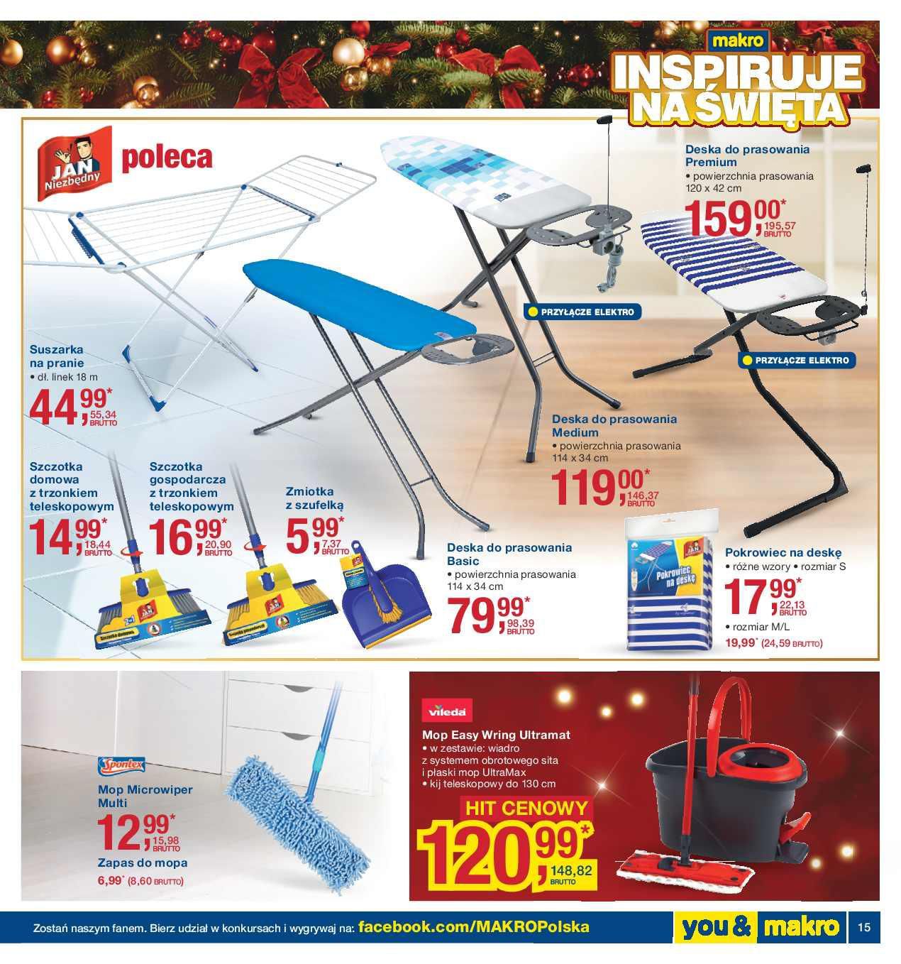 Gazetka promocyjna MAKRO do 23/11/2015 str.15