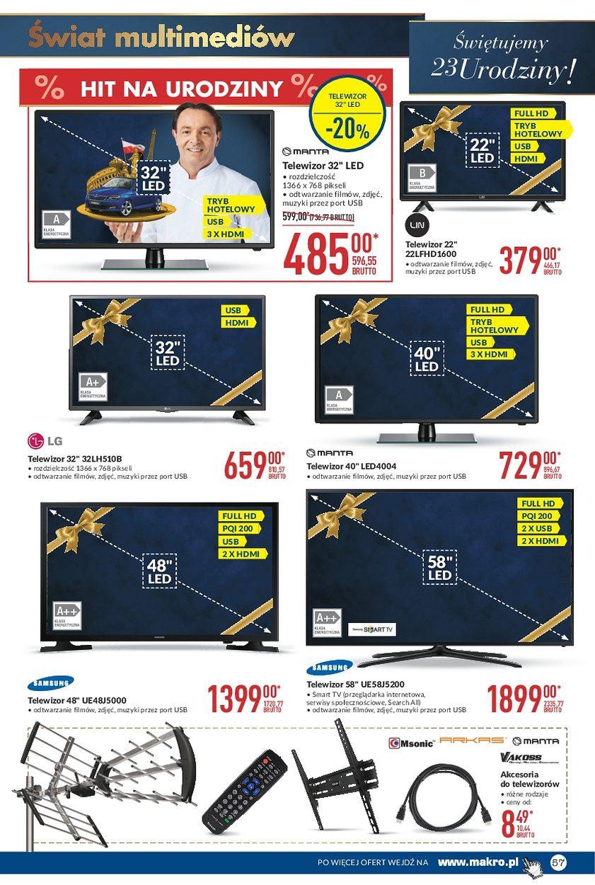 Gazetka promocyjna MAKRO do 11/09/2017 str.57