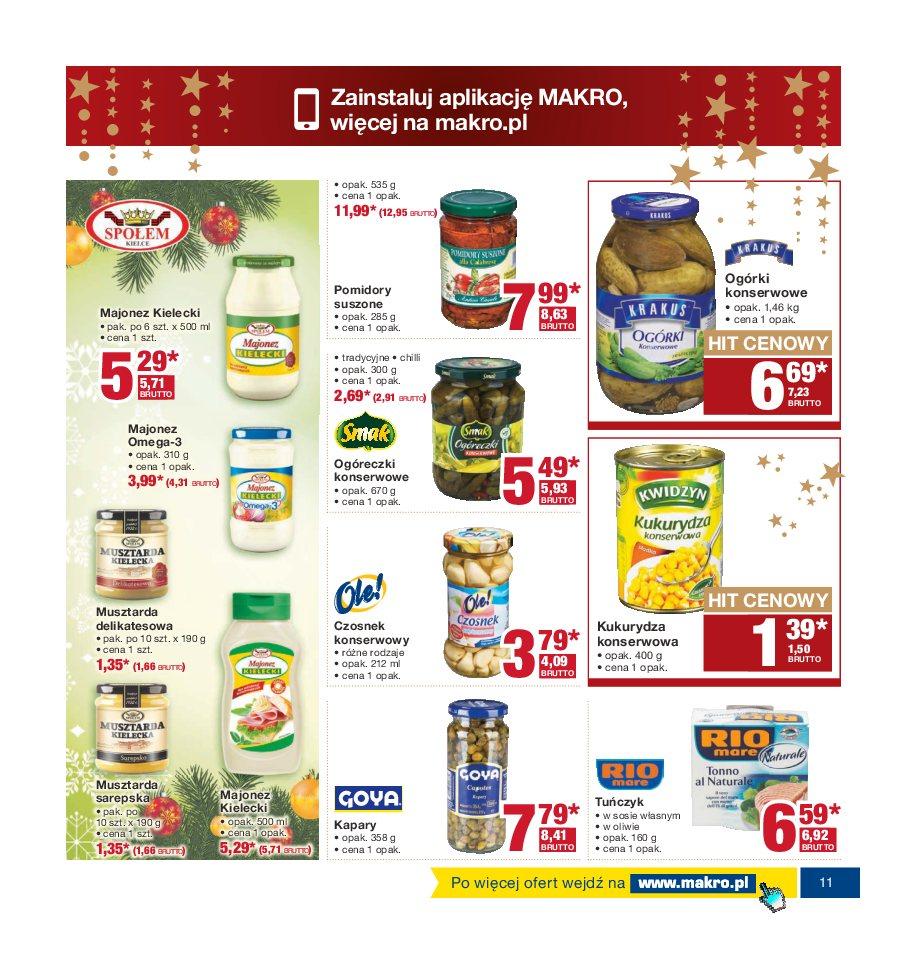 Gazetka promocyjna MAKRO do 24/12/2016 str.11