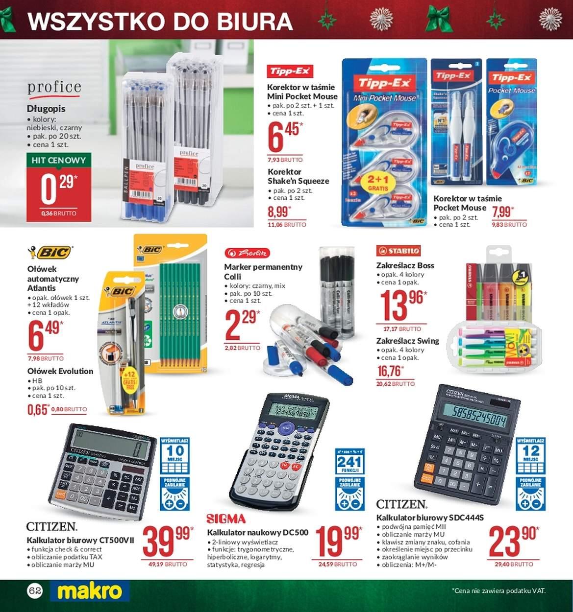 Gazetka promocyjna MAKRO do 04/12/2017 str.62