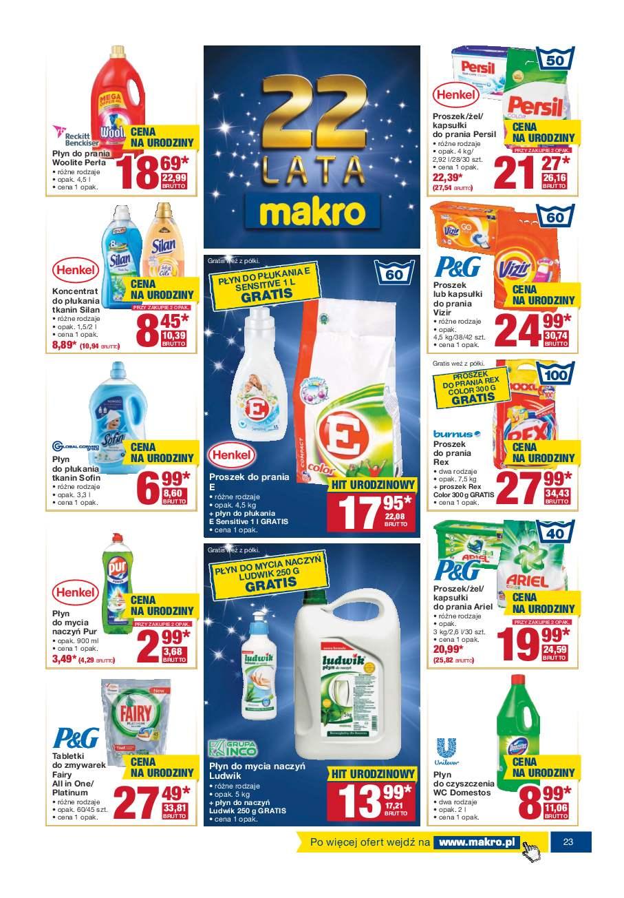 Gazetka promocyjna MAKRO do 24/10/2016 str.23