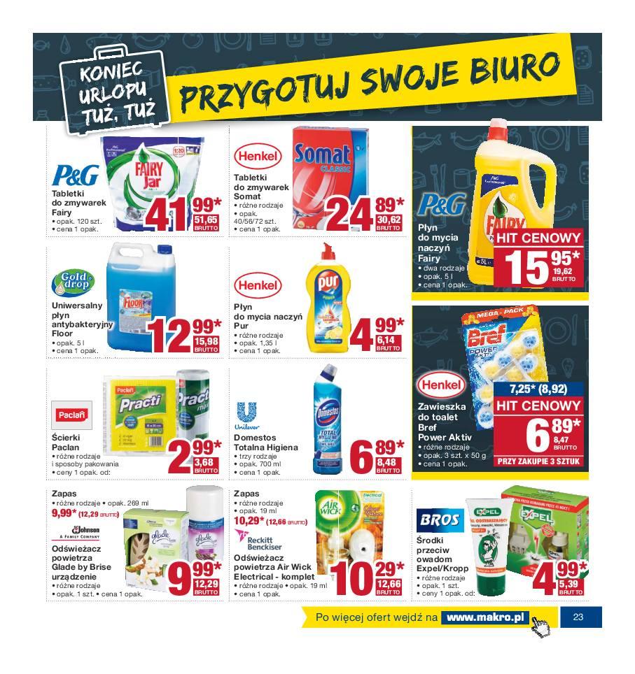 Gazetka promocyjna MAKRO do 29/08/2016 str.23