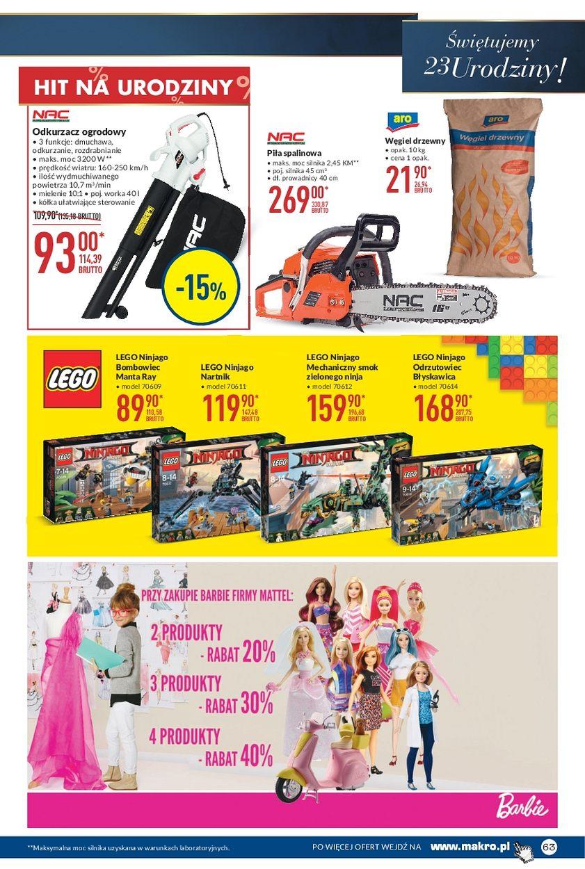 Gazetka promocyjna MAKRO do 25/09/2017 str.63