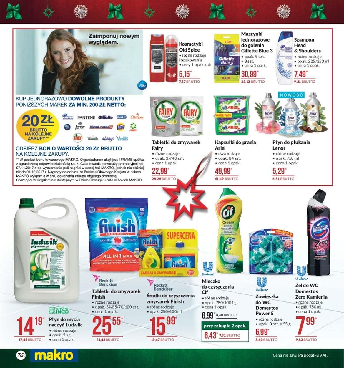 Gazetka promocyjna MAKRO do 20/11/2017 str.32