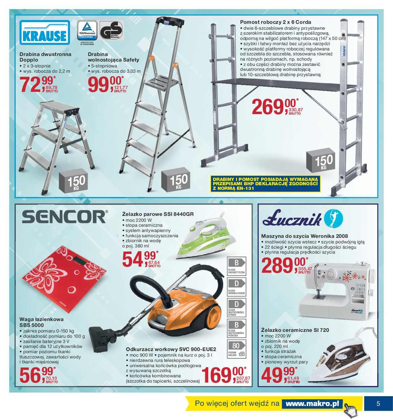 Gazetka promocyjna MAKRO do 18/07/2016 str.5