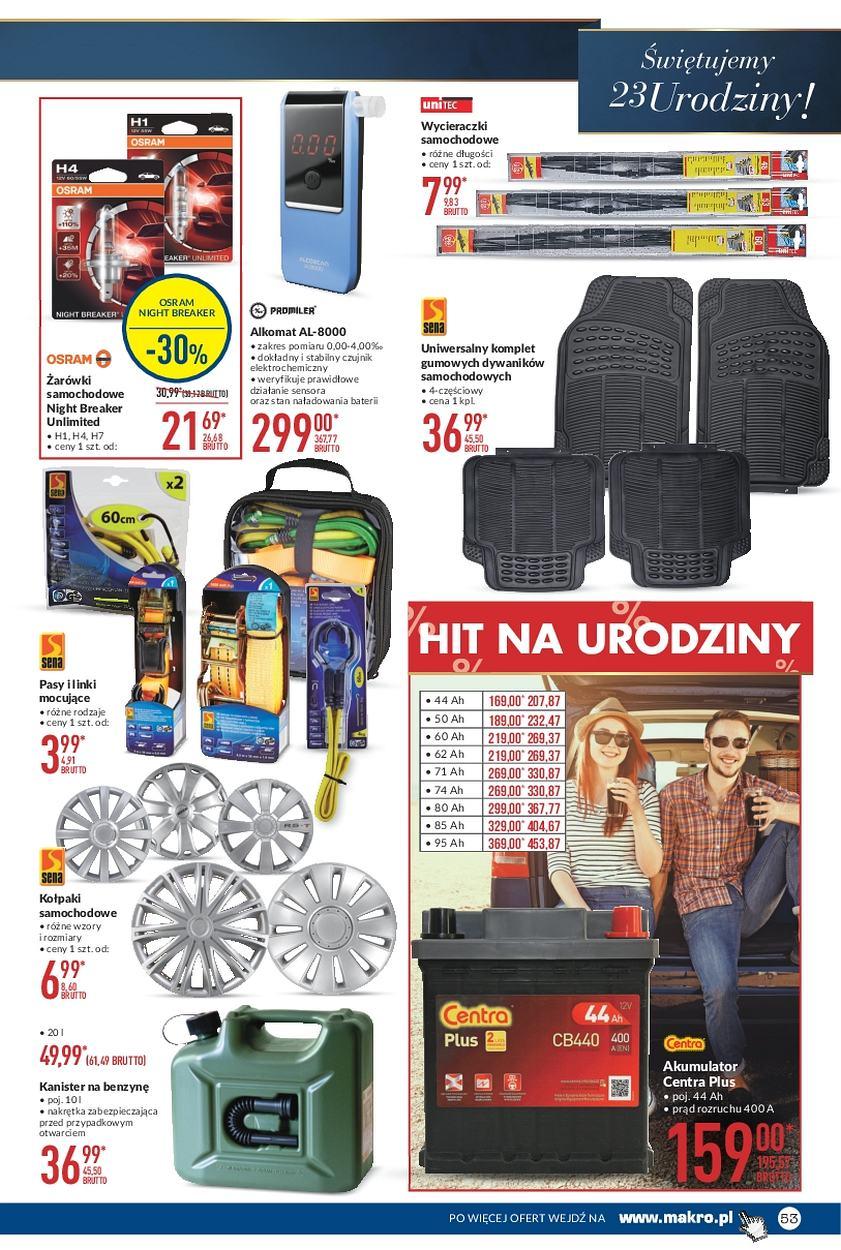 Gazetka promocyjna MAKRO do 11/09/2017 str.53