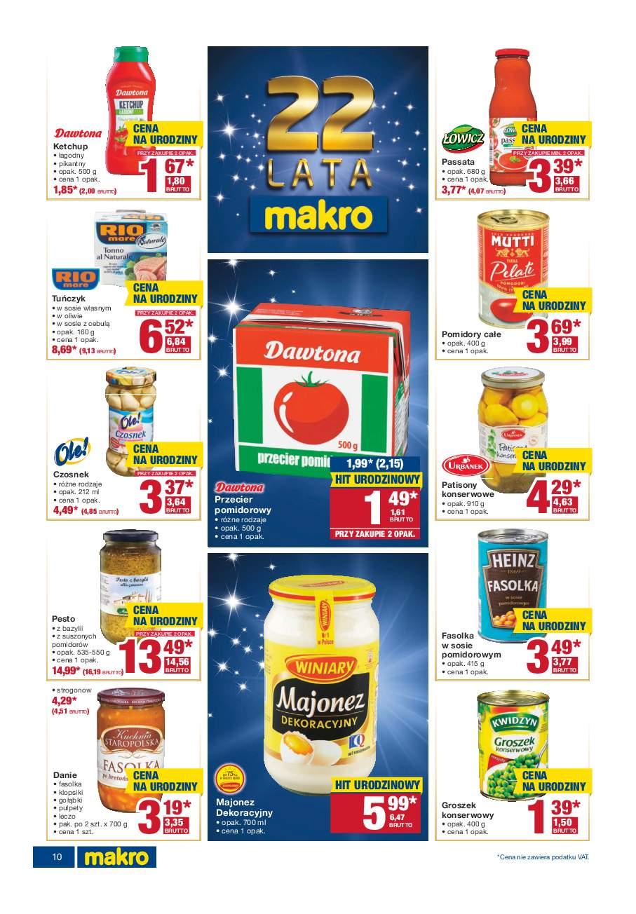 Gazetka promocyjna MAKRO do 26/09/2016 str.10