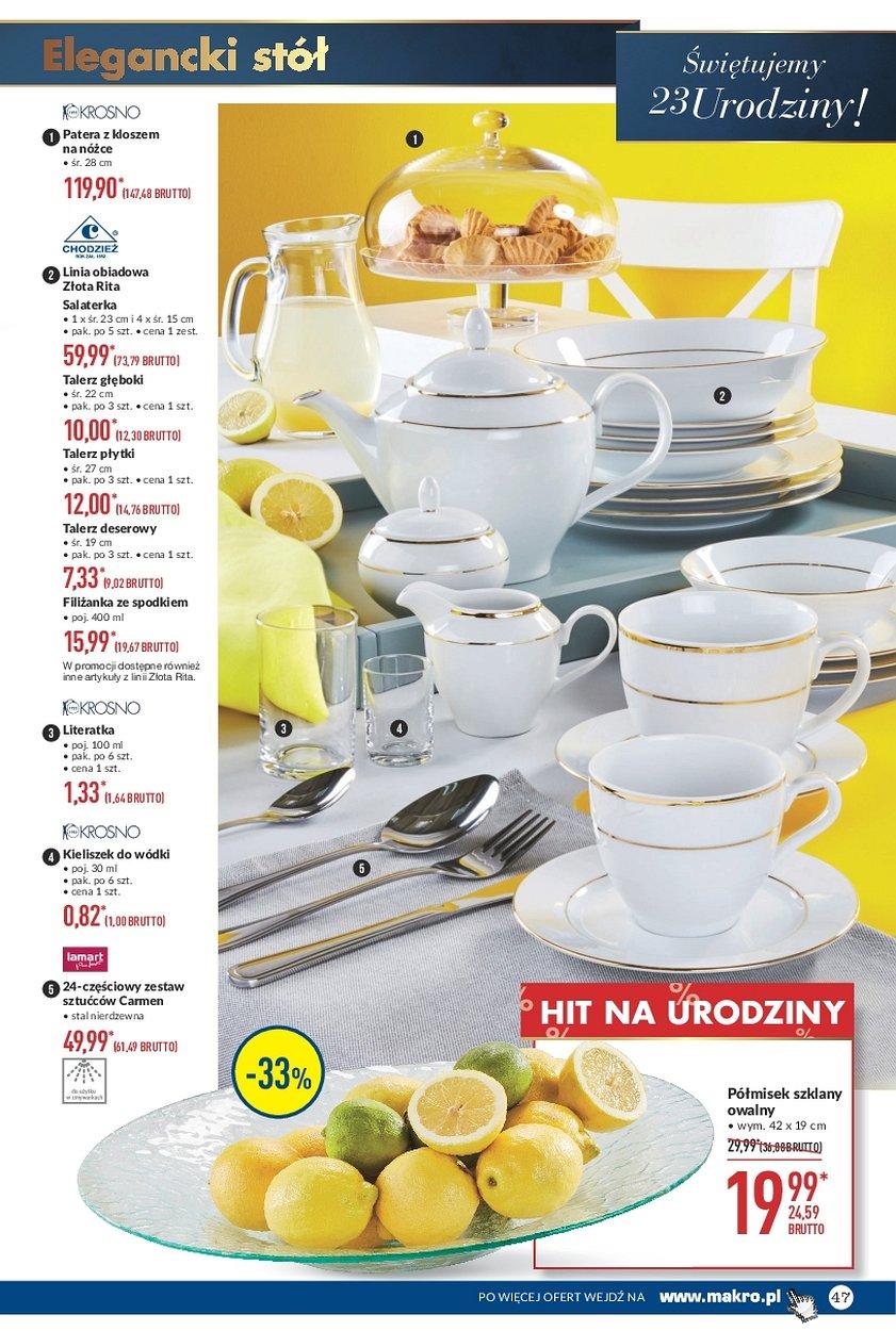 Gazetka promocyjna MAKRO do 11/09/2017 str.47