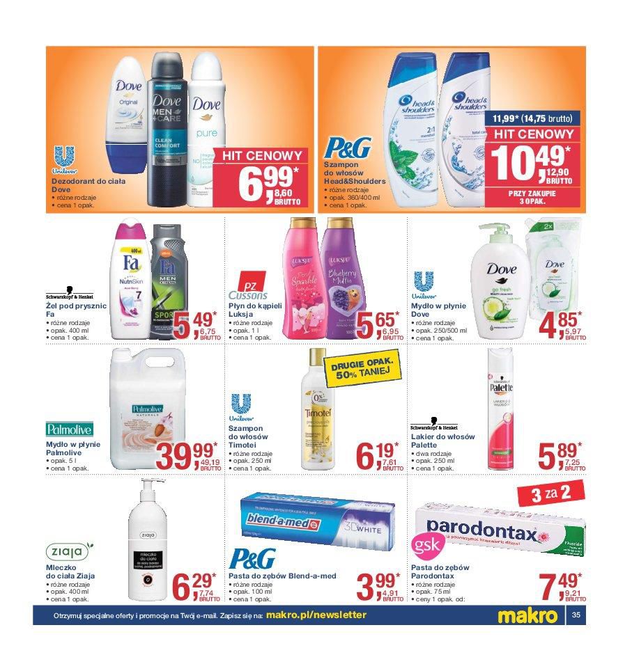 Gazetka promocyjna MAKRO do 11/04/2016 str.35