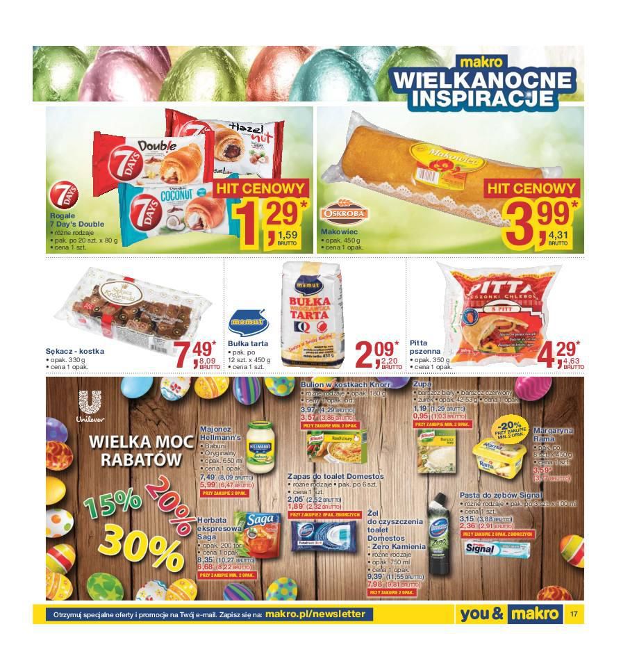 Gazetka promocyjna MAKRO do 14/03/2016 str.17