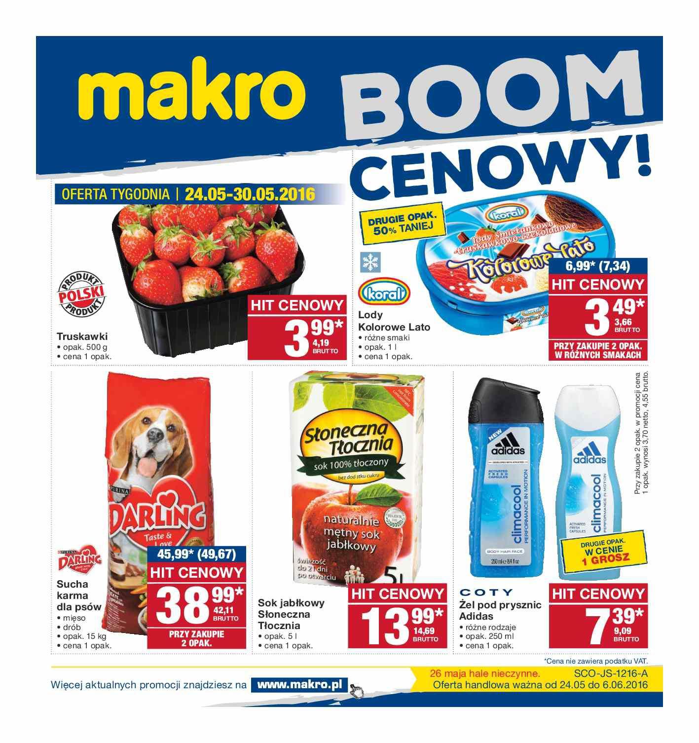 Gazetka promocyjna MAKRO do 06/06/2016 str.1