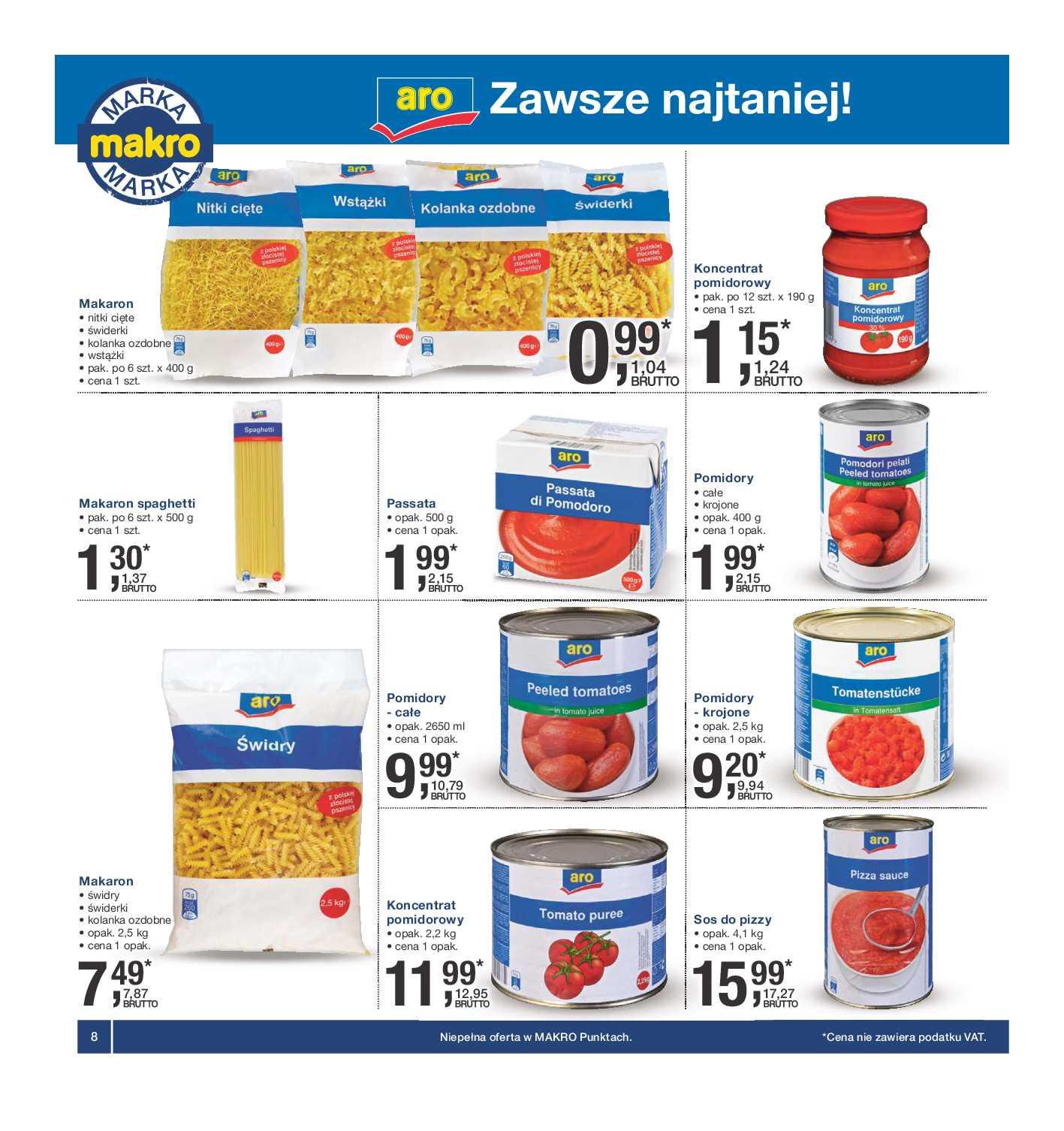 Gazetka promocyjna MAKRO do 01/02/2016 str.8