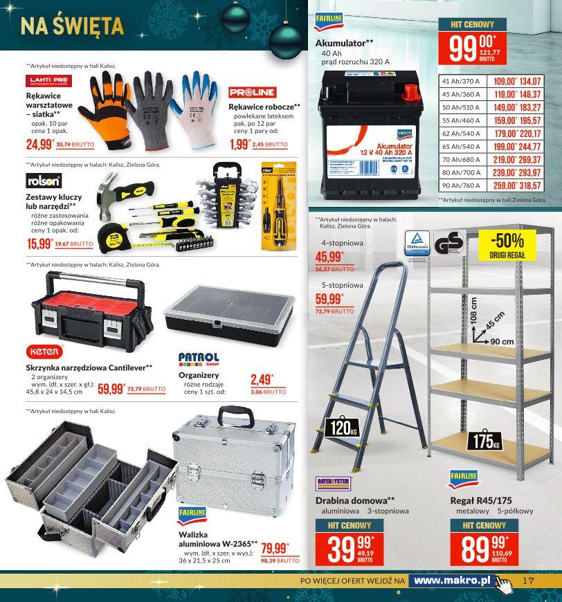 Gazetka promocyjna MAKRO do 16/12/2019 str.17