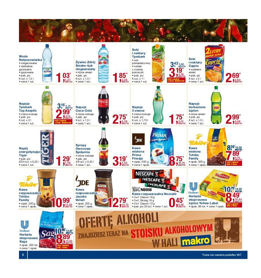 Gazetka promocyjna MAKRO do 24/12/2015 str.6