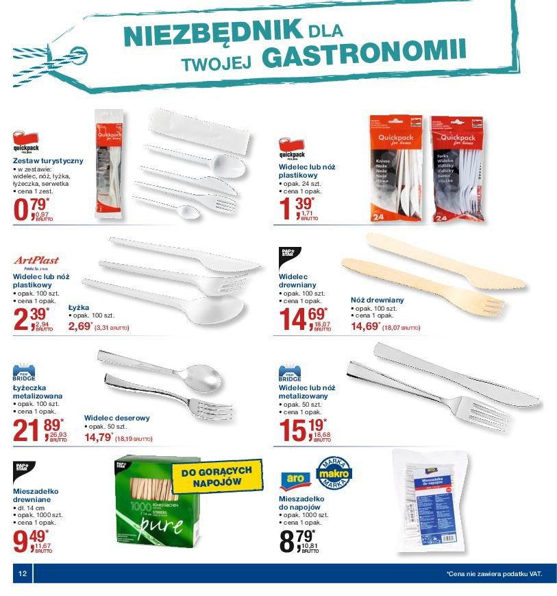 Gazetka promocyjna MAKRO do 09/05/2016 str.12