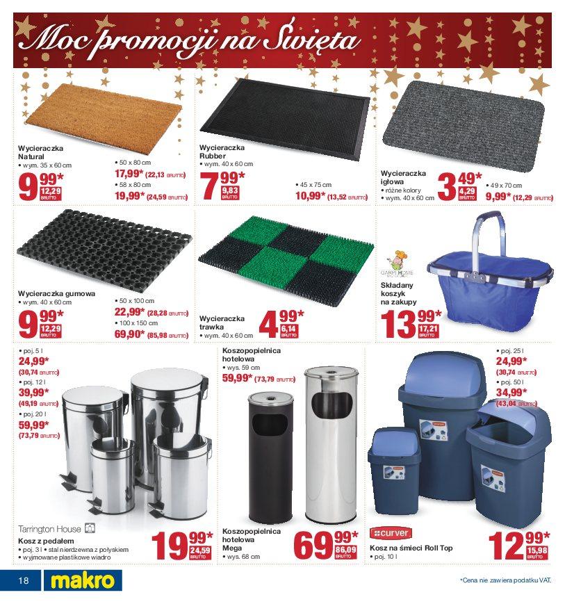 Gazetka promocyjna MAKRO do 05/12/2016 str.18