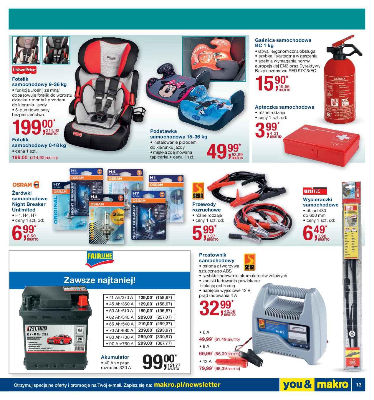 Gazetka promocyjna MAKRO do 18/01/2016 str.13