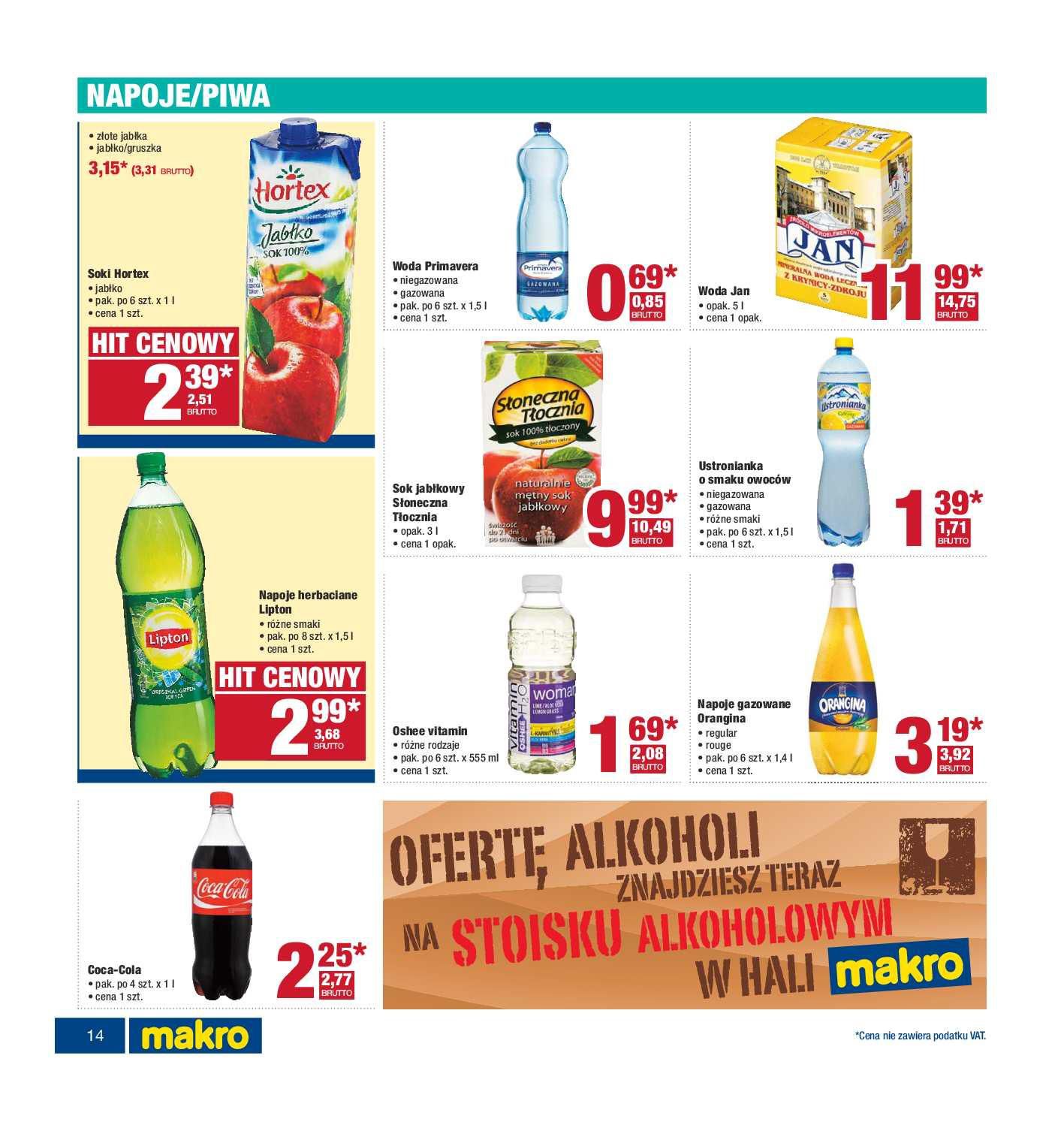 Gazetka promocyjna MAKRO do 23/05/2016 str.14