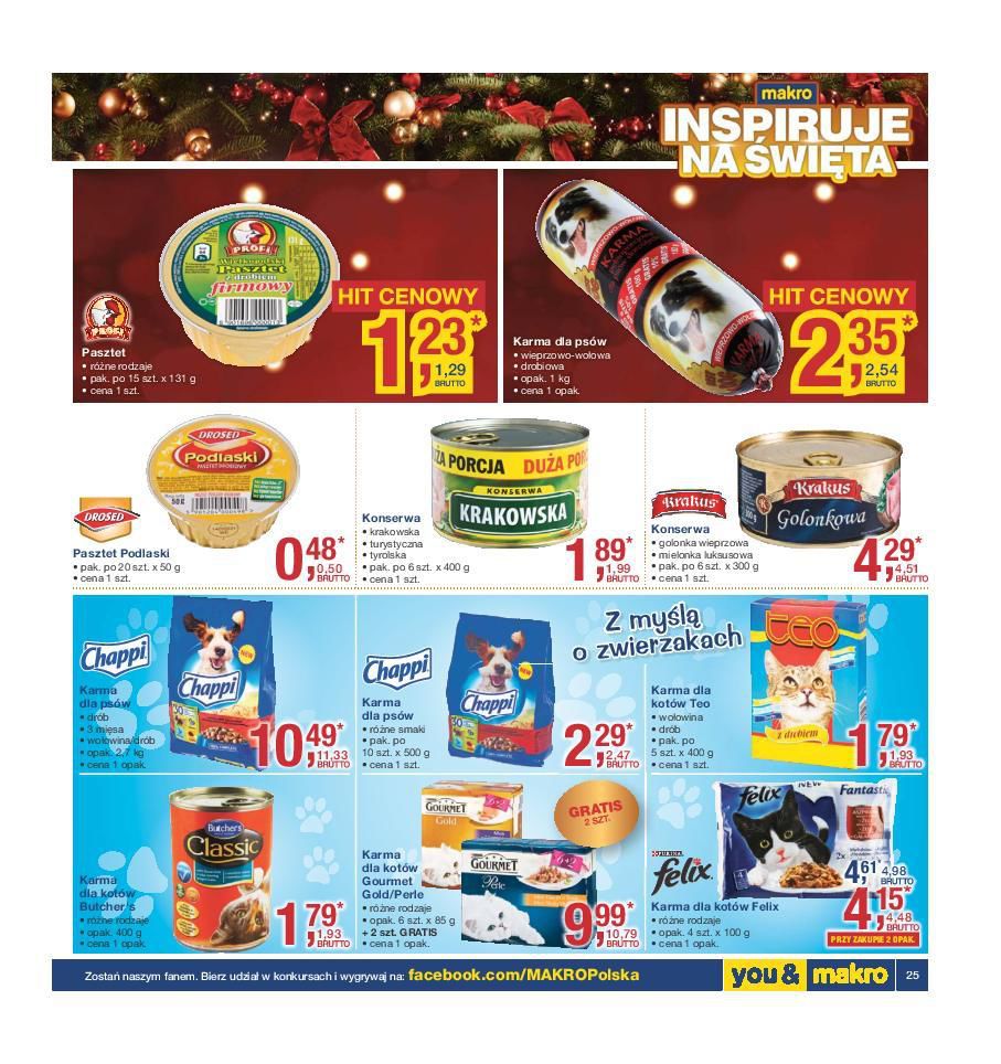 Gazetka promocyjna MAKRO do 24/12/2015 str.25