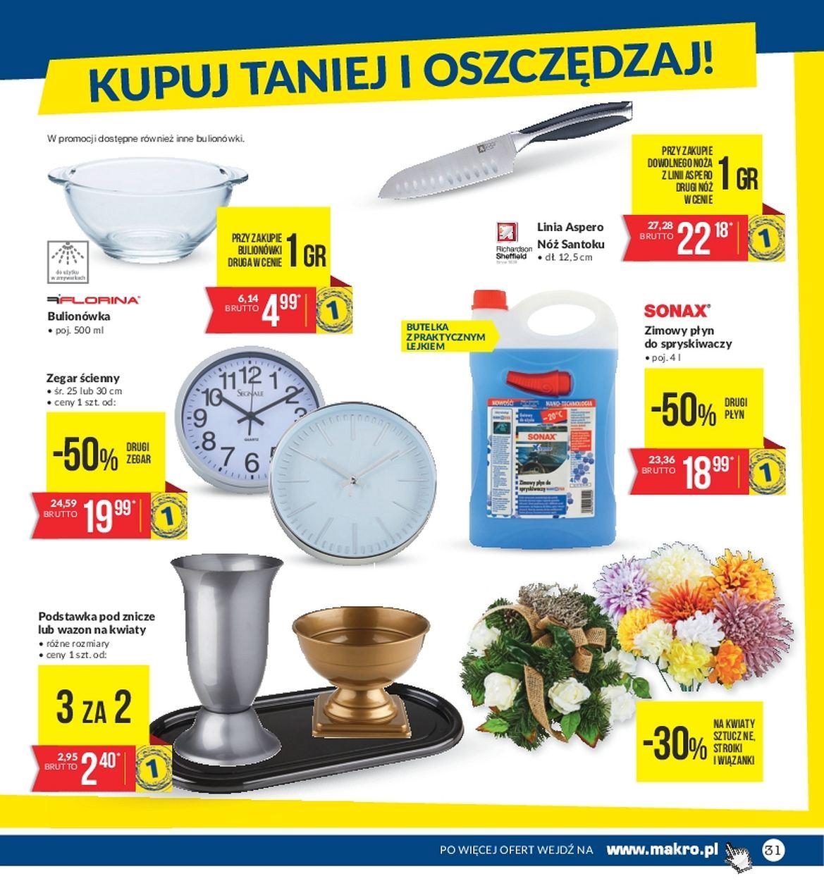 Gazetka promocyjna MAKRO do 06/11/2017 str.31