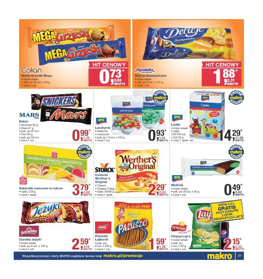 Gazetka promocyjna MAKRO do 25/04/2016 str.21