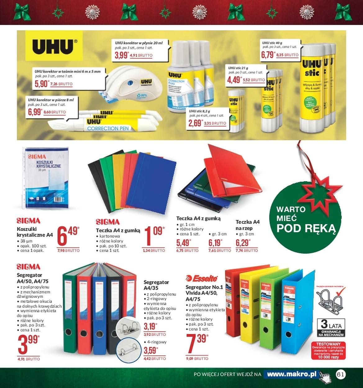 Gazetka promocyjna MAKRO do 04/12/2017 str.61