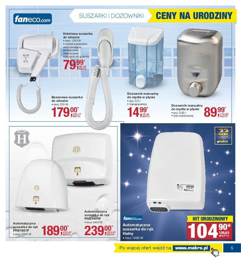 Gazetka promocyjna MAKRO do 07/11/2016 str.5