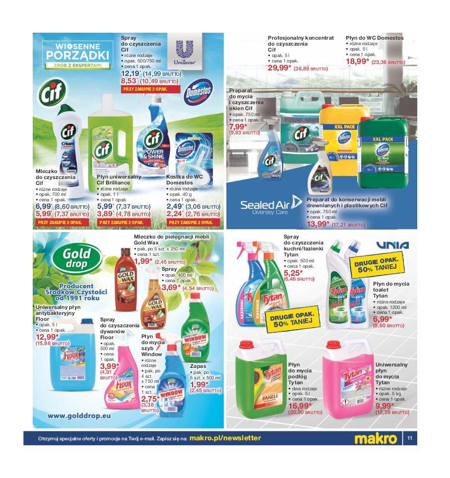 Gazetka promocyjna MAKRO do 09/05/2016 str.11