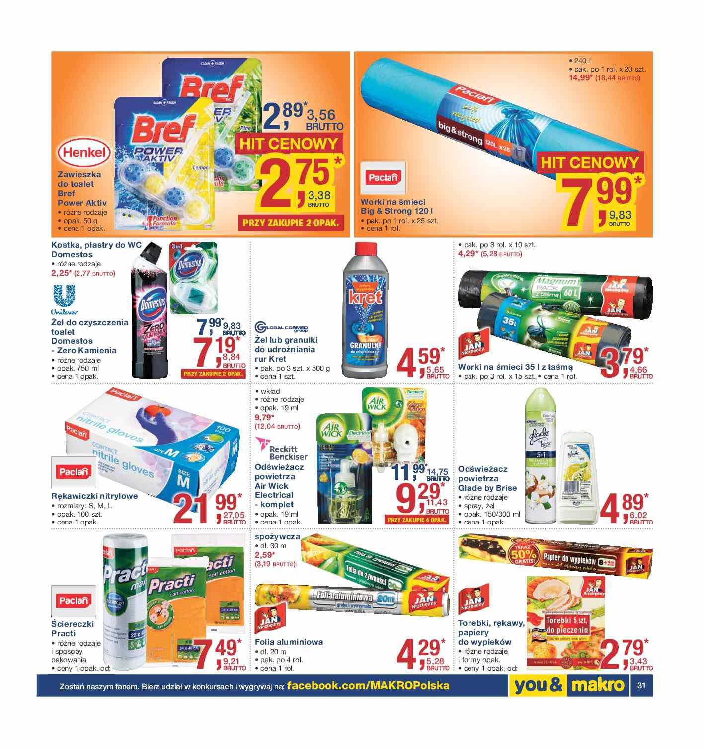 Gazetka promocyjna MAKRO do 18/01/2016 str.31