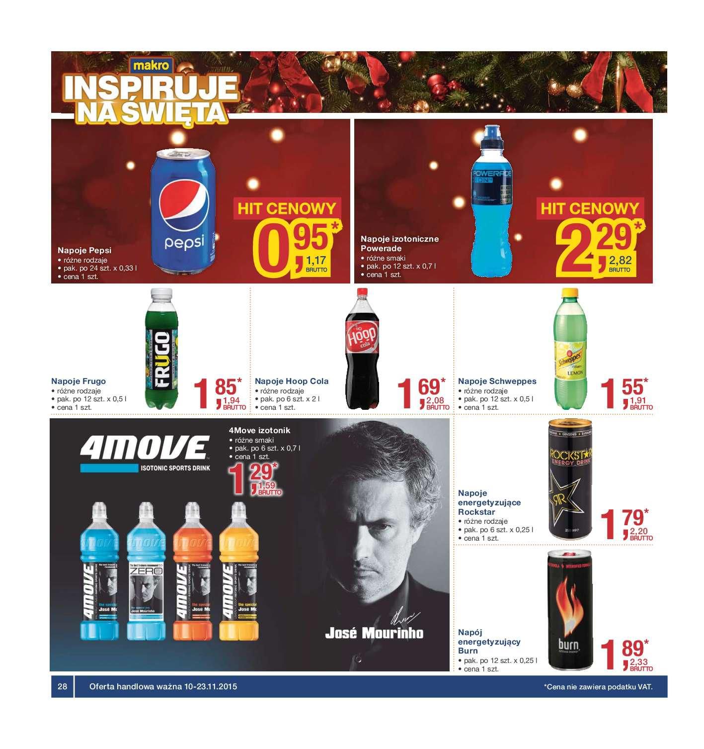 Gazetka promocyjna MAKRO do 23/11/2015 str.28