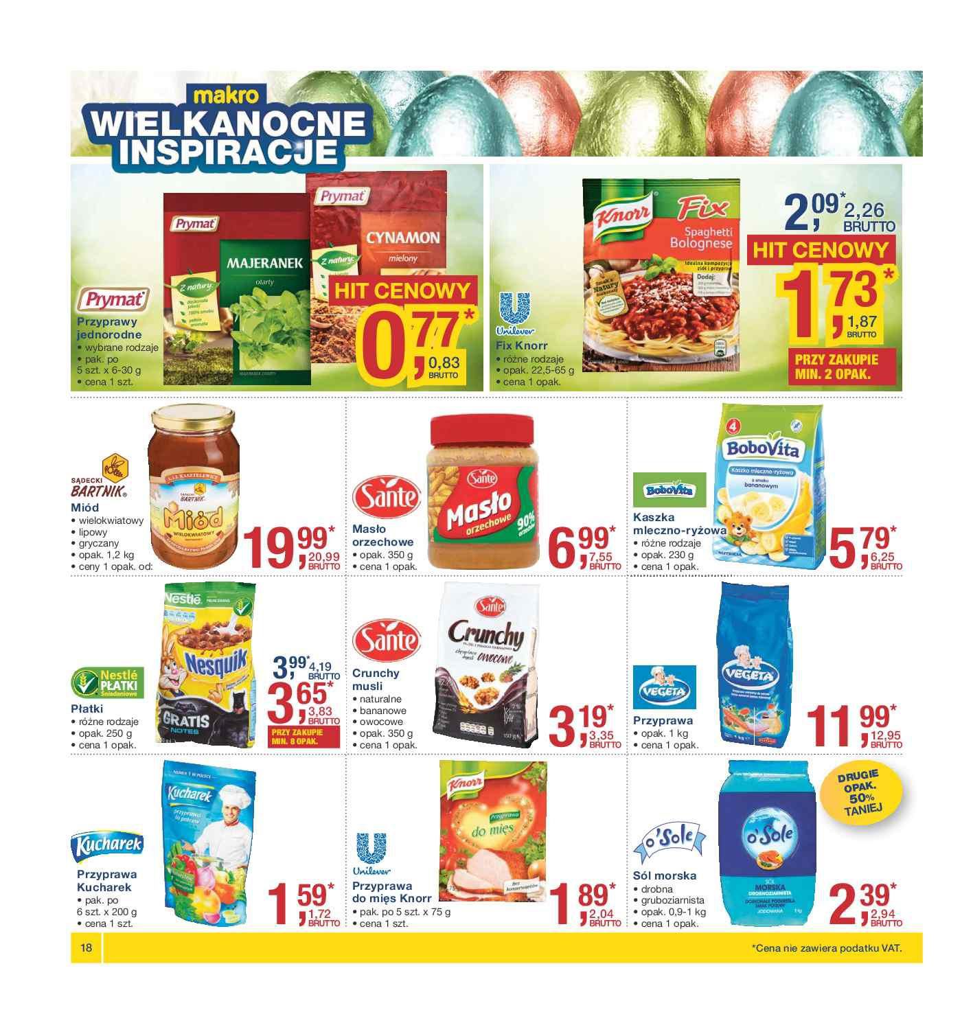 Gazetka promocyjna MAKRO do 28/03/2016 str.18