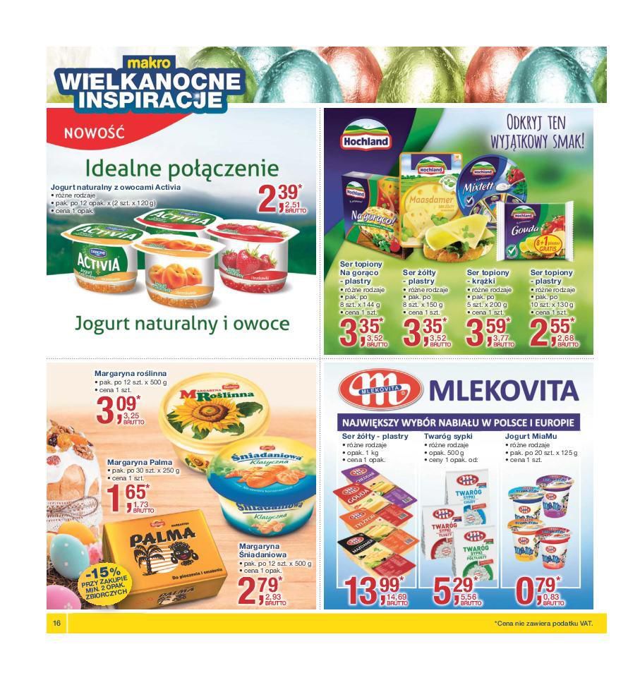 Gazetka promocyjna MAKRO do 14/03/2016 str.16